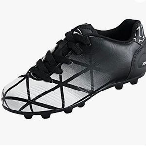 Xara Soccer Illusion Soccer Cleat - Black/White - Size 1 (Kids)